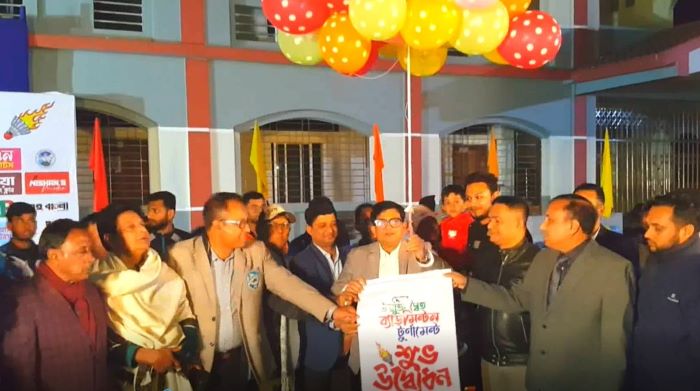 Badminton tournament begins in Moulvibazar