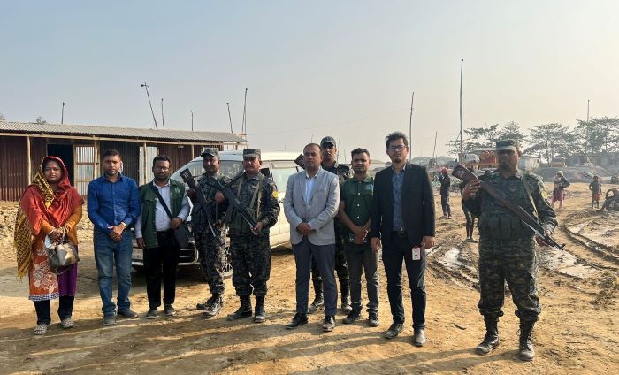 Mobile court against air pollution in Beanibazar