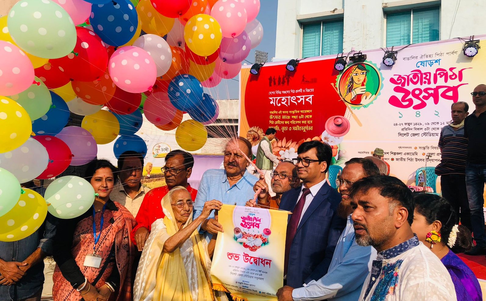 Four-day Divisional pitha festival started in Sylhet