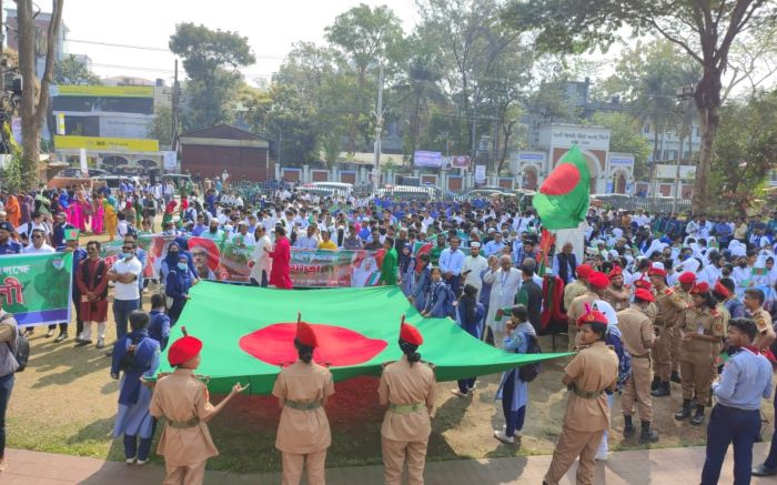 Independence Month welcomed in Sylhet