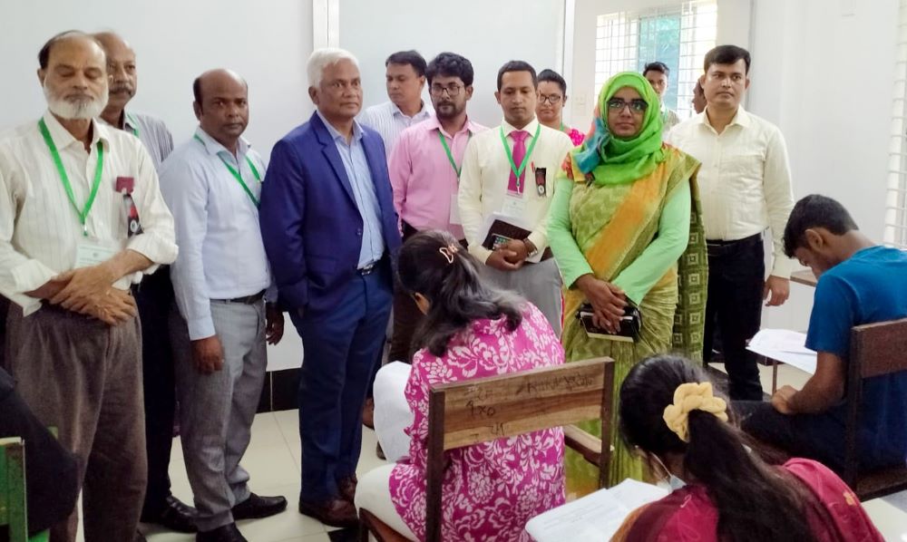 Agricultural cluster admission test held at HAU