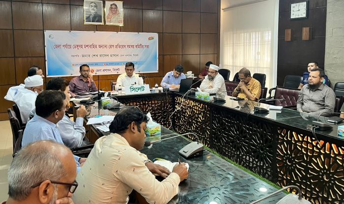 Cleanliness campaign in whole Sylhet on Sunday