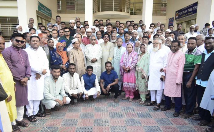 Shafiq Chowdhury exchanged Eid greetings