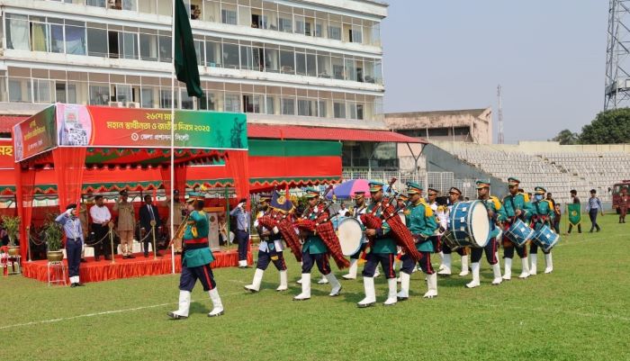 সিলেটে যথাযোগ্য মর্যাদায় স্বাধীনতা দিবস উদযাপিত || শহীদ মিনার এলাকায় ছিলো কঠোর নিরাপত্তা