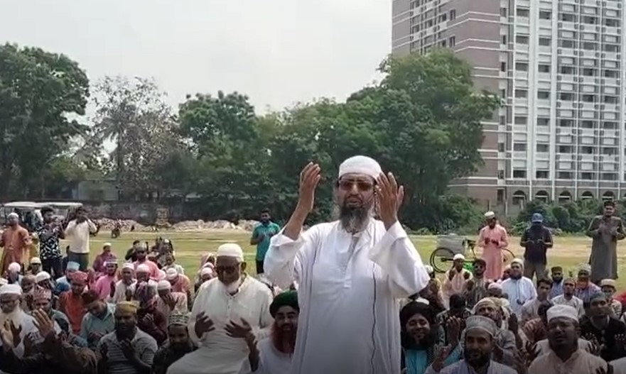 হবিগঞ্জে বৃষ্টির জন্য আহলে সুন্নাত ওয়াল জামাত পরিষদের ইস্তিকার নামাজ ও বিশেষ মোনাজাত