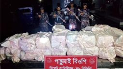 সিলেটে ১ কোটি ১০ লাখ ৭২ হাজার টাকার ভারতীয় পণ্য আটক করেছে বিজিবি