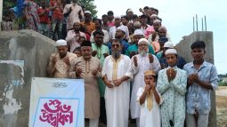 শাল্লার ভাটগাঁও গ্রামে মসজিদ নির্মাণ করলেন ইটনার যুক্তরাজ্য প্রবাসী মেরাজুল ইসলাম