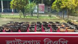 তাহিরপুরে বিজিবি টাস্কফোর্সের অভিযানে ২৬ লাখ টাকার ভারতীয় অবৈধ পণ্য জব্দ