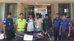 দিরাইয়ে চুরি হওয়া মোটরবাইক উদ্ধার || চোর চক্রের ৩ সদস্য গ্রেফতার