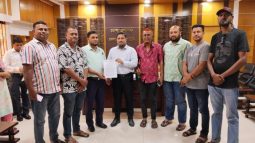 শহীদ সাংবাদিক তুরাব হত্যামামলার দ্রুত বিচার দাবিতে স্মারকলিপি প্রদান