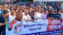 জুলাই-আগস্ট গণঅভ্যুত্থান স্বৈরাচারের বিরুদ্ধে জনগণের অদম্য প্রতিরোধের প্রতিচ্ছবি