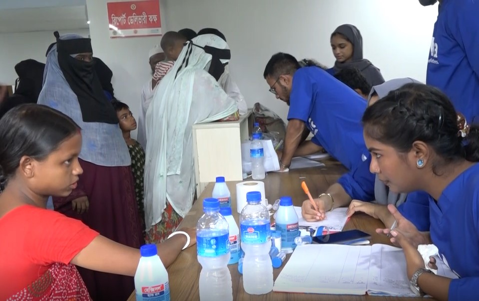 সিলেটে গর্ভবতী অসহায় মায়েরা পেলেন প্রবাসী ডাক্তারদের চিকিৎসা সেবা
