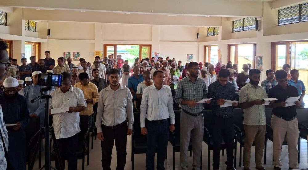 জুলাই পুনর্জাগরণ অনুষ্ঠানে শাল্লায় সেবা মেলা ও শপথ পাঠ অনুষ্ঠিত