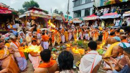 সিলেটে বিপুল উৎসাহ-উদ্দীপনায় সম্পন্ন হলো শ্রীশ্রী জগন্নাথদেবের রথযাত্রা