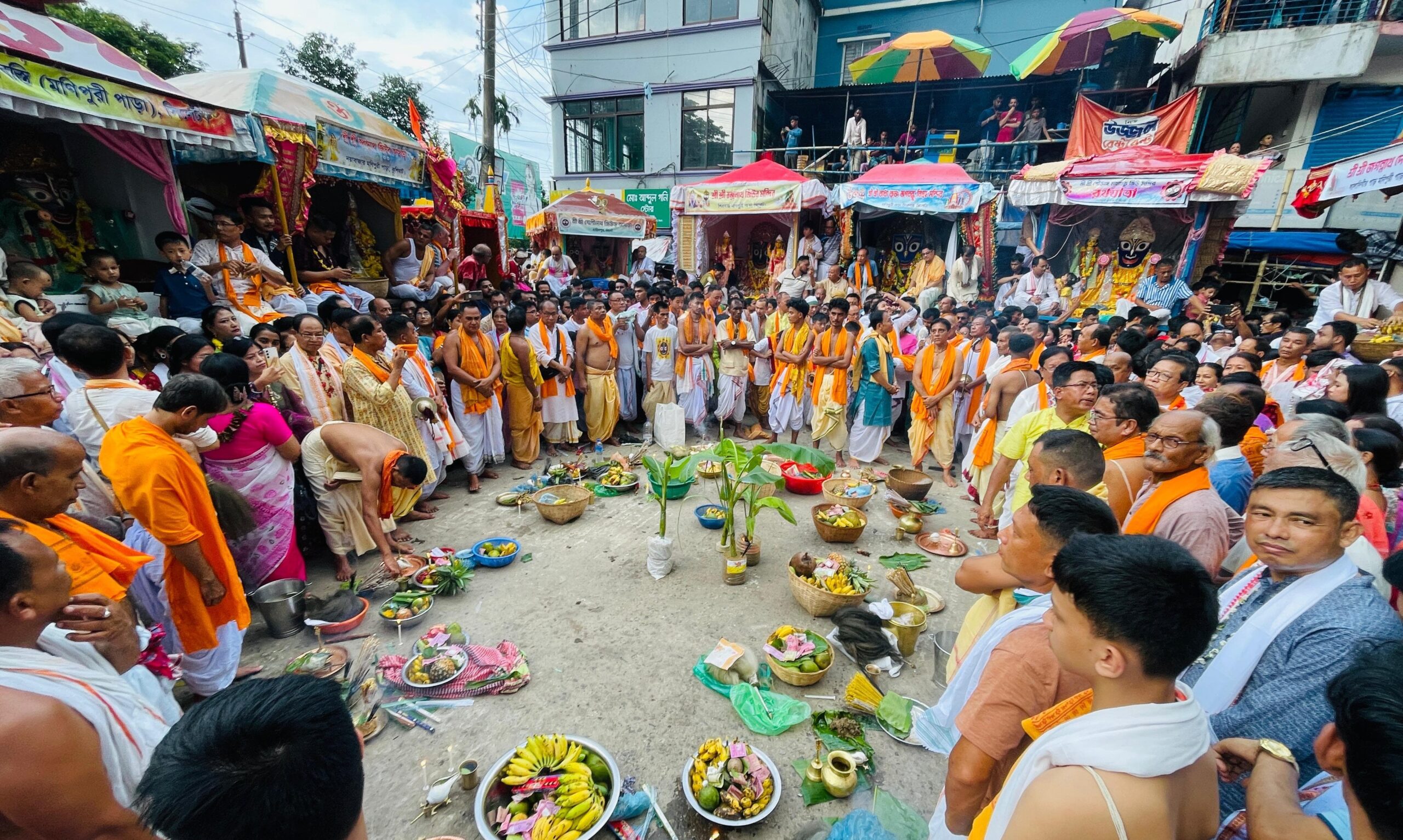 সিলেটে বিপুল উৎসাহ-উদ্দীপনায় সম্পন্ন হলো শ্রীশ্রী জগন্নাথদেবের রথযাত্রা মহোৎসব