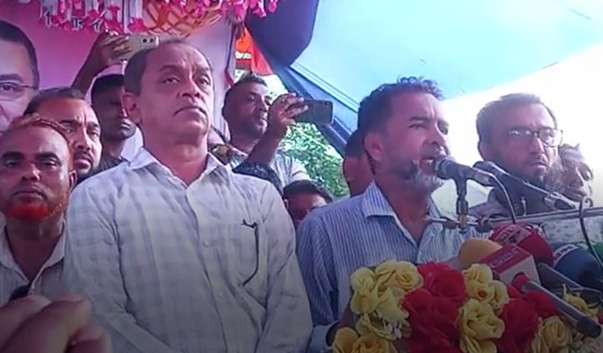 রাষ্ট্রকাঠামো মেরামতে বিএনপির ৩১ দফা বাস্তবায়নে মধ্যনগরে জনসভা অনুষ্ঠিত
