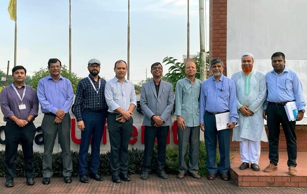 UGC delegation visits Metropolitan University in Sylhet