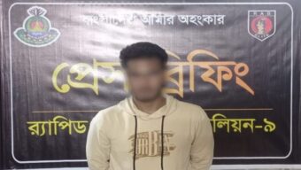 বরিশালের স্কুলছাত্রী অপহরণ মামলার আসামি বড়লেখায় গ্রেফতার