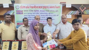 জুড়ী মেধাবৃত্তি পরীক্ষায় সফল শিক্ষার্থীদের সংবর্ধনা জ্ঞাপন