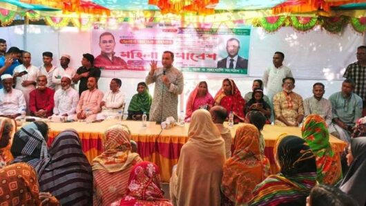 শাল্লায় পাবেল চৌধুরী : নারীদের অধিকার নিশ্চিত করবে ৩১ দফা