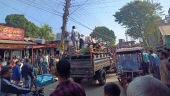 দিরাইকে পরিচ্ছন্ন ও যানজট মুক্ত রাখতে আবারো উচ্ছেদ অভিযান