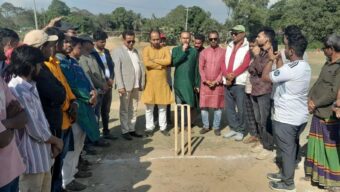 বিজয় দিবস উপলক্ষে উত্তর সাঙ্গর চ্যাম্পিয়ন্সলীগ ক্রিকেট টুর্নামেন্ট শুরু