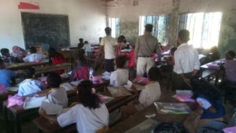 মধ্যনগরে মেধা বিকাশে ‘দিশারী প্রাথমিক শিক্ষা মেধাবৃত্তি’ পরীক্ষা অনুষ্ঠিত