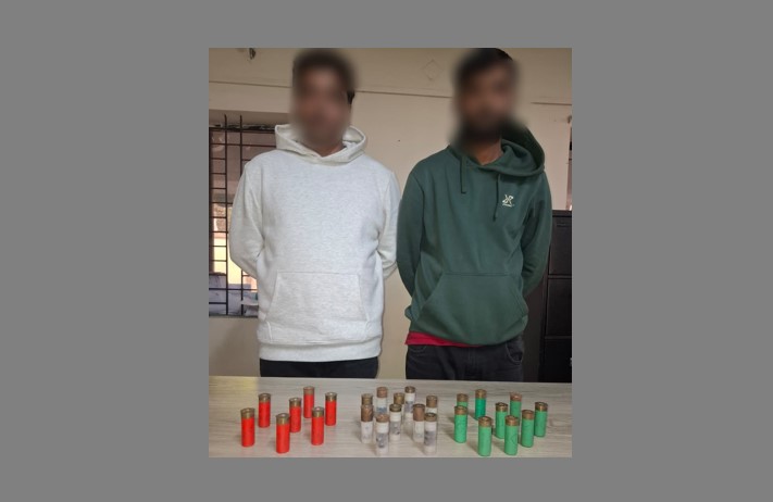 সিলেটে ২৬ রাউন্ড শর্টগানের রাবার ও লিডবল কার্তুজসহ গ্রেফতার ২