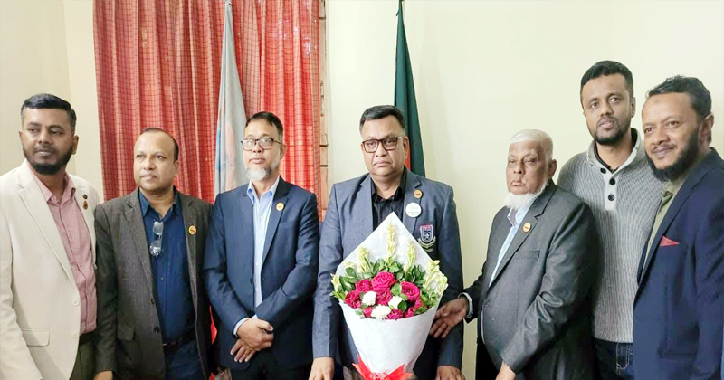 মৌলভীবাজার চেম্বারের সভাপতি হাসান || সিনিয়র সহসভাপতি মুকিত
