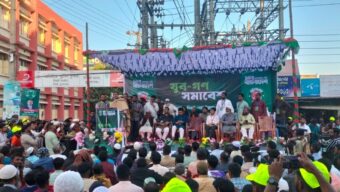 দিরাই-শাল্লায় হিন্দু-মুসলিম মিলে উন্নয়নের আহ্বান শিশির মনিরের