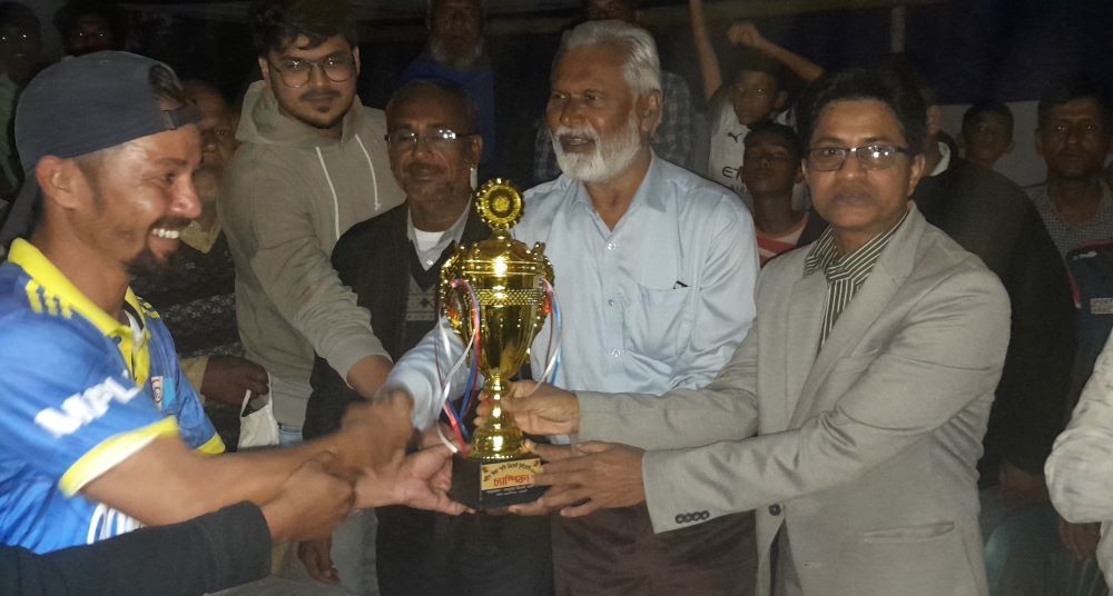 বানিয়াচঙ্গে শহীদ জিয়া স্মৃতি ক্রিকেটে চ্যাম্পিয়ন লস্করপুর একাদশ