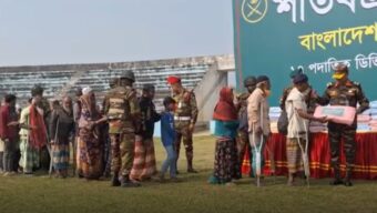 Winter Clothing Distributed in Habiganj under Army Initiative
