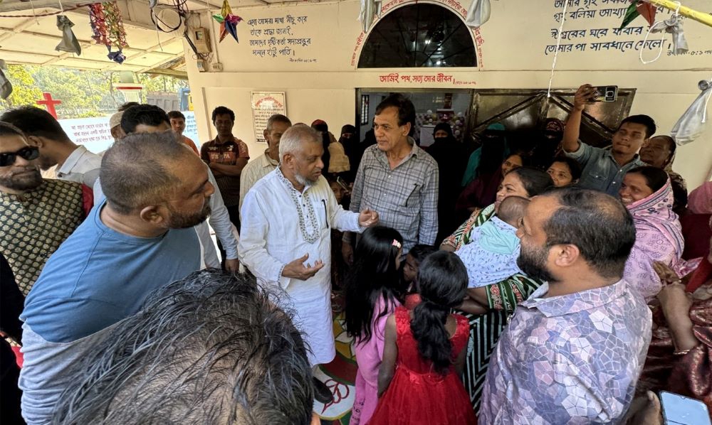 জৈন্তাপুরে দিনভর গণসংযোগ ও সমাবেশ করলেন আরিফুল হক