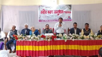 দিরাই সরকারি বালিকা উচ্চ বিদ্যালয়ে নবীনবরণ অনুষ্ঠিত