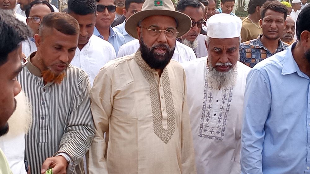 বালাগঞ্জে ফেরিঘাট স্থাপন কাজ উদ্বোধন করলেন এম এ মালিক
