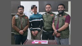 সিলেট জেলা ডিবির অভিযানে ১০০০ পিস ইয়াবাসহ গ্রেফতার ১