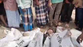 মাধবপুরে বাস ও পিকআপের সংঘর্ষে ৪ জন নিহত || পরিচয় জানা যায়নি