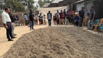 শ্রীমঙ্গলে র‌্যাব ও জেলা প্রশাসনের যৌথ অভিযানে নকল চা পাতা জব্দ
