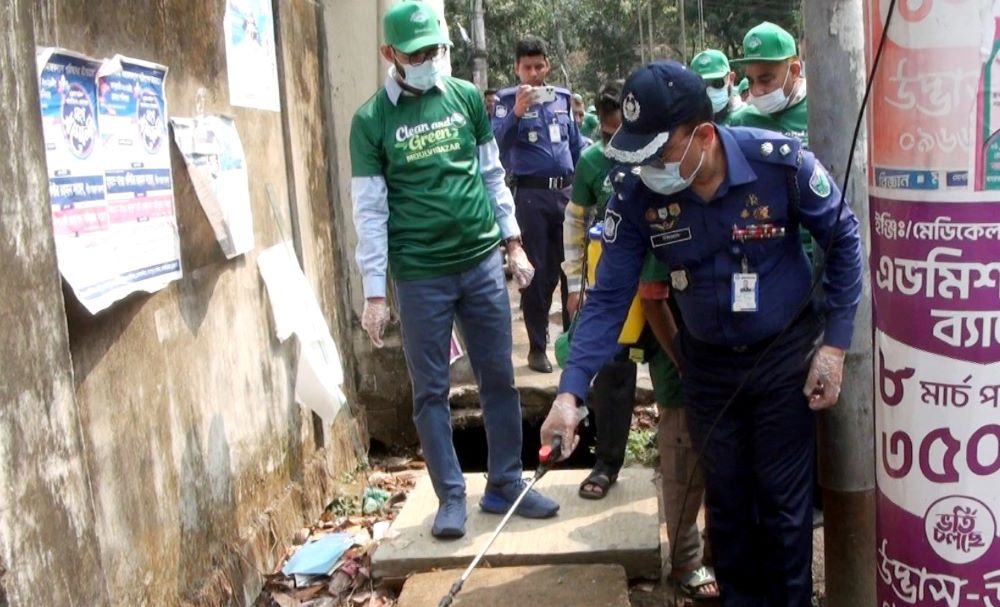 মৌলভীবাজার মশক নিধন ও জলাবদ্ধতা নিরসনে সমন্বিত অভিযান