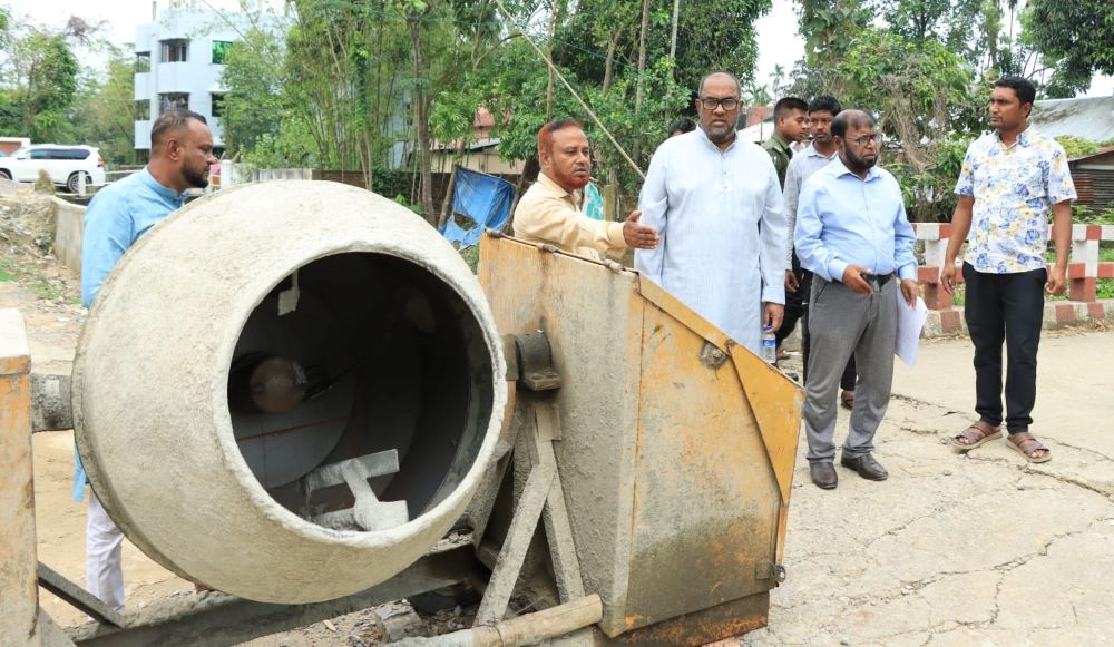 SCC Administrator Inspects Implementation of Development Projects as per Work Orders