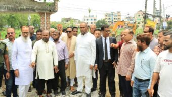 ১০ নম্বর ওয়ার্ডে উন্নয়ন কাজ দ্রুত শুরুর আশ্বাস দিলেন সিসিক প্রশাসক