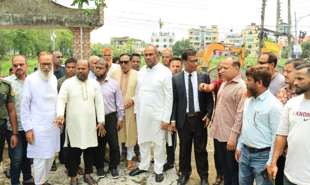 ১০ নম্বর ওয়ার্ডে উন্নয়ন কাজ দ্রুত শুরুর আশ্বাস দিলেন সিসিক প্রশাসক