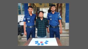 জকিগঞ্জে পুলিশের অভিযানে ১২০০ ইয়াবা সহ মাদক ব্যবসায়ী গ্রেফতার