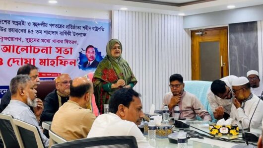 সিকৃবিতে শহীদ রাষ্ট্রপতি জিয়াউর রহমানের শাহাদাৎ বার্ষিকী পালন