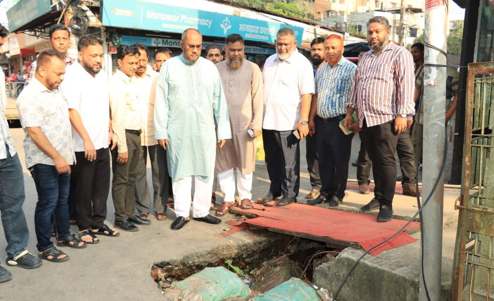 নগরবাসীকে জলাবদ্ধতা থেকে রক্ষার কাজ দ্রুত শুরু হবে : সিসিক প্রশাসক