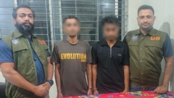 কোম্পানীগঞ্জে ৬০০ ইয়াবা সহ ২ জনকে গ্রেফতার করেছে সিলেট জেলা ডিবি