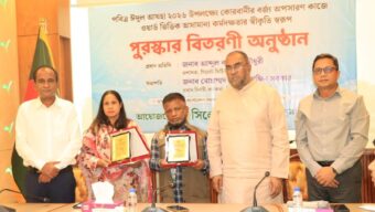 কোরবানির বর্জ্য ব্যবস্থাপনায় কর্মদক্ষতার স্বীকৃতি পেলেন সিসিক কর্মীরা