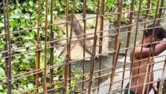 শাল্লায় মডেল মসজিদ নির্মাণে অনিয়মের অভিযোগ || প্রকৌশলী ছাড়াই চলছে কাজ