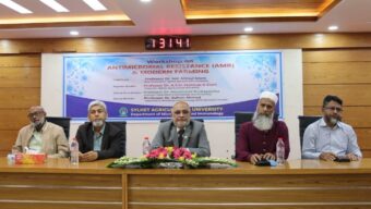 নিরাপদ টেকসই ও পরিবেশবান্ধব উৎপাদন নিশ্চিত করতে হবে : সিকৃবি উপাচার্য