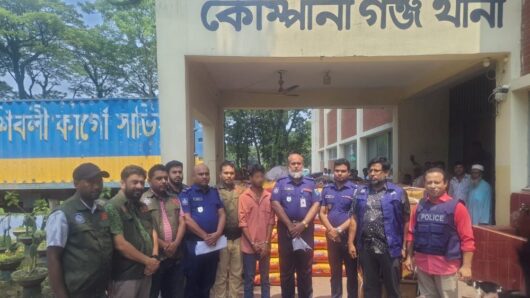 কোম্পানীগঞ্জে যৌথ অভিযানে ভারতীয় জিরা ও অন্যান্য পণ্য সহ গ্রেফতার ১